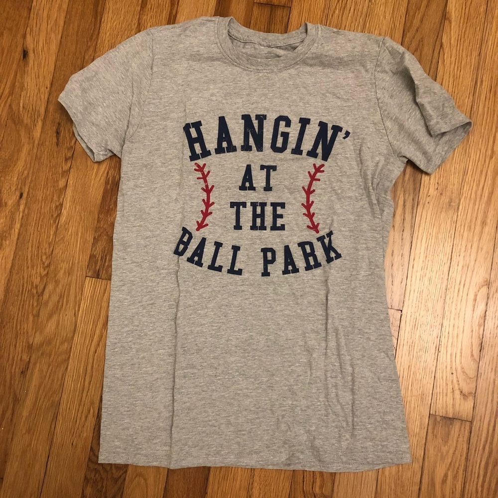 Hangin’ at the ball park southern couture t-shirt